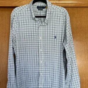 Polo Ralph Lauren Long Sleeve Classic Fit Performance Button Down Shirt Size XL